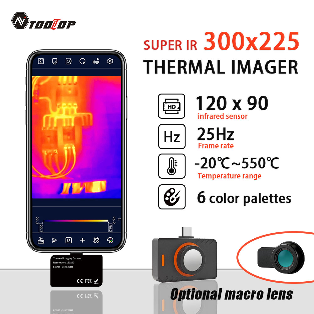 Thermal Imager Pcb Repair - Termocamera TOOLTOP T5 Super IR 300*225