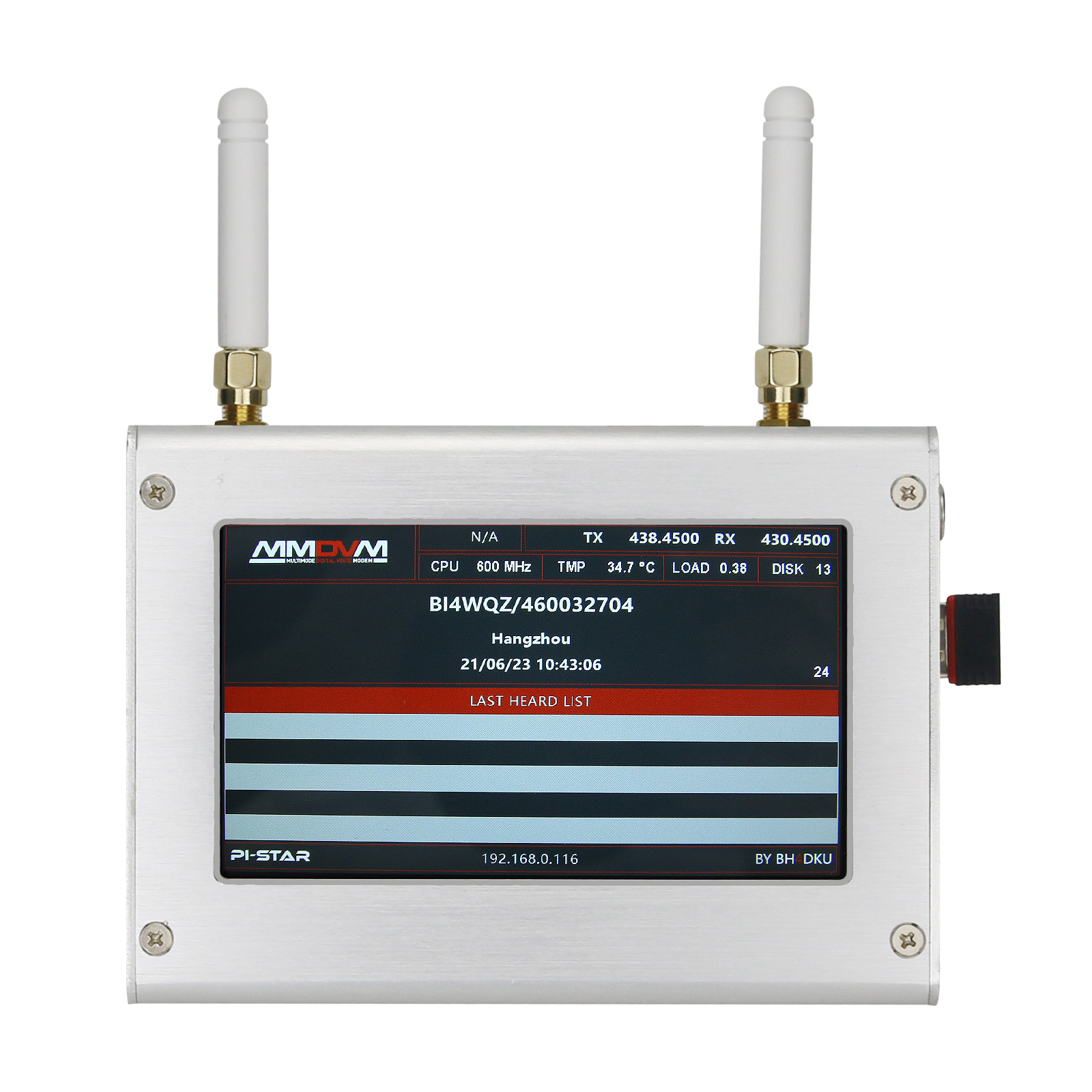 Topdon Tc001 Thermal Camera - Hotspot HamGeek Duplex MMDVM con display