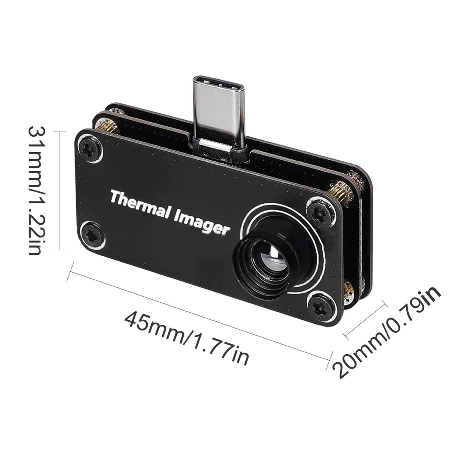 Tiop01 Thermal Camera - TIOP01 32x32 Termocamera per telefono cellulare