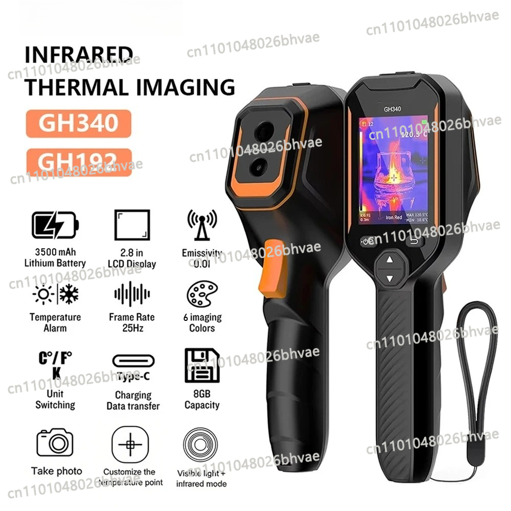 Thermal Imaging Camera 256X192 - Telecamera Termica 256x192 con Fotocamera Visiva