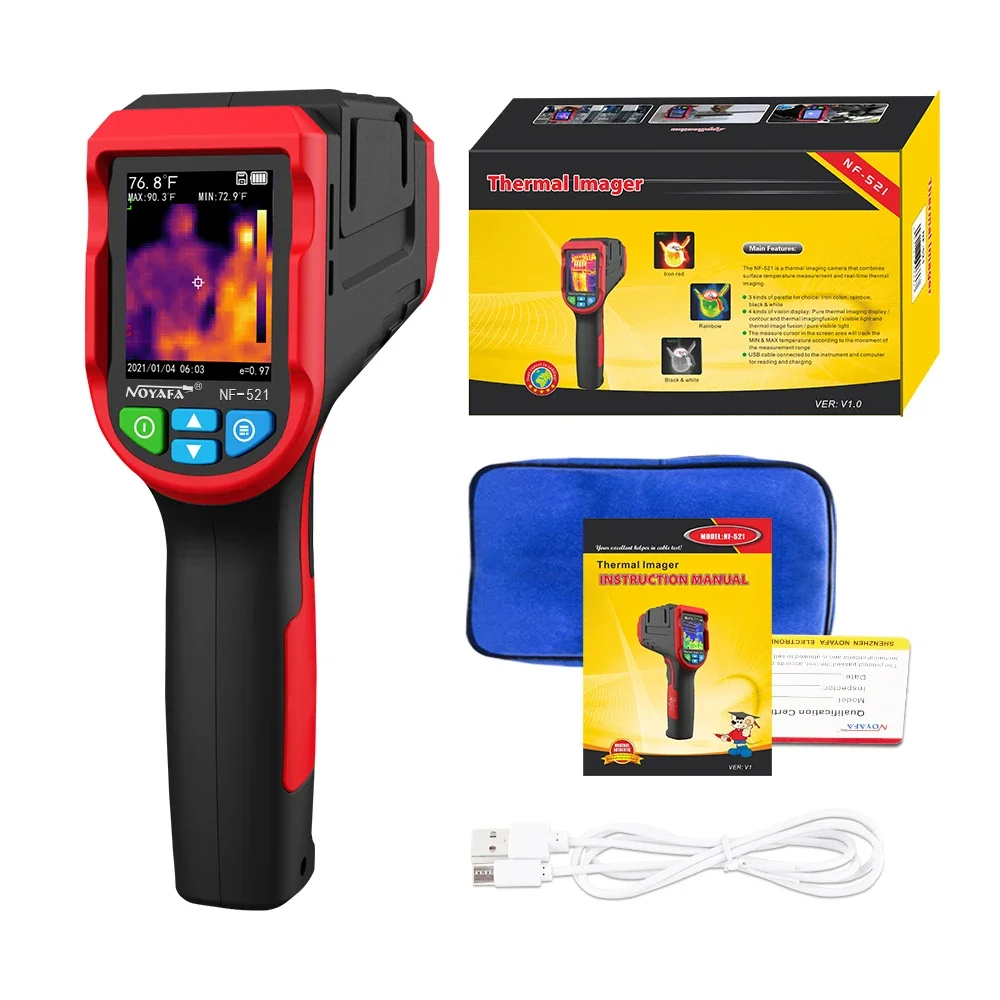 NOYAFA NF-521 Termocamera indu - Nf 521 Thermal Imaging Camera recensione e prezzo