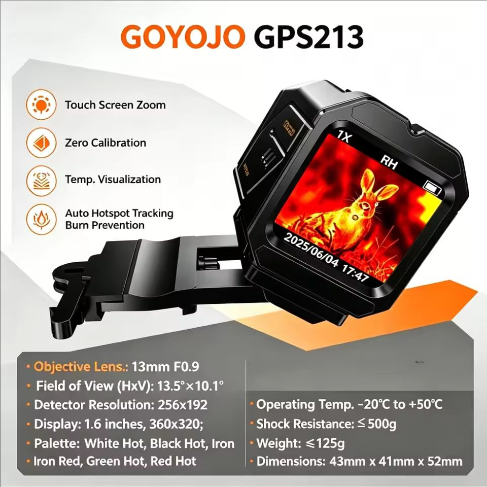 Termocamera a infrarossi GOYOJ - Thermal Imaging Camera 256X192 recensione e prezzo
