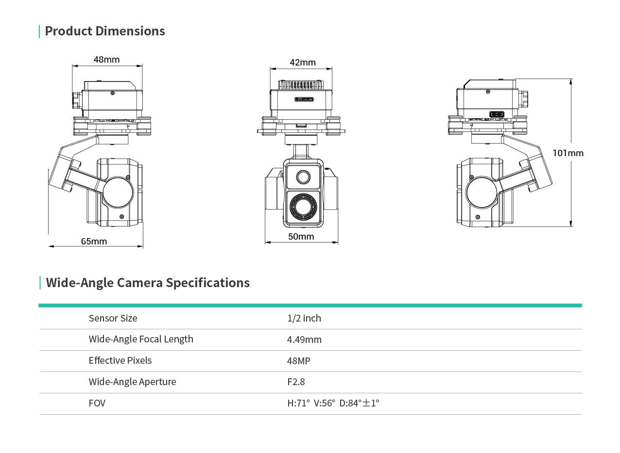 HEQUAV K8T-V3 Drone con Doppia - Thermal Imager Drone Gimbal recensione e prezzo