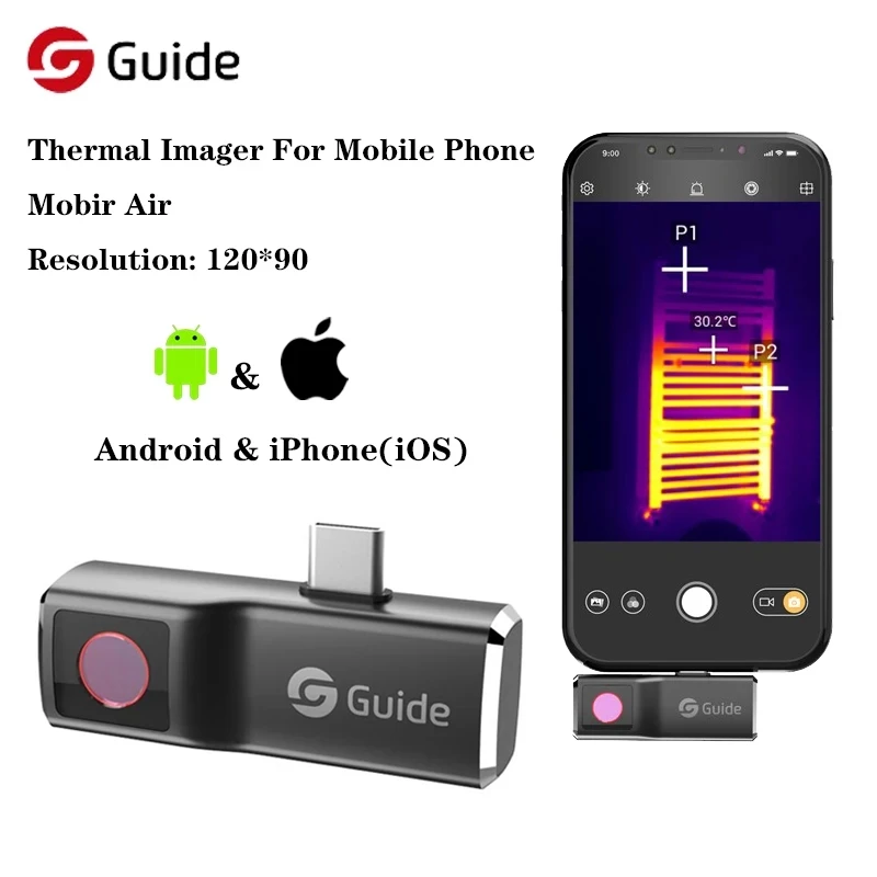 Guida Mobir Air Thermal Imagin - Infiray P2 Pro Macro Lens recensione e prezzo