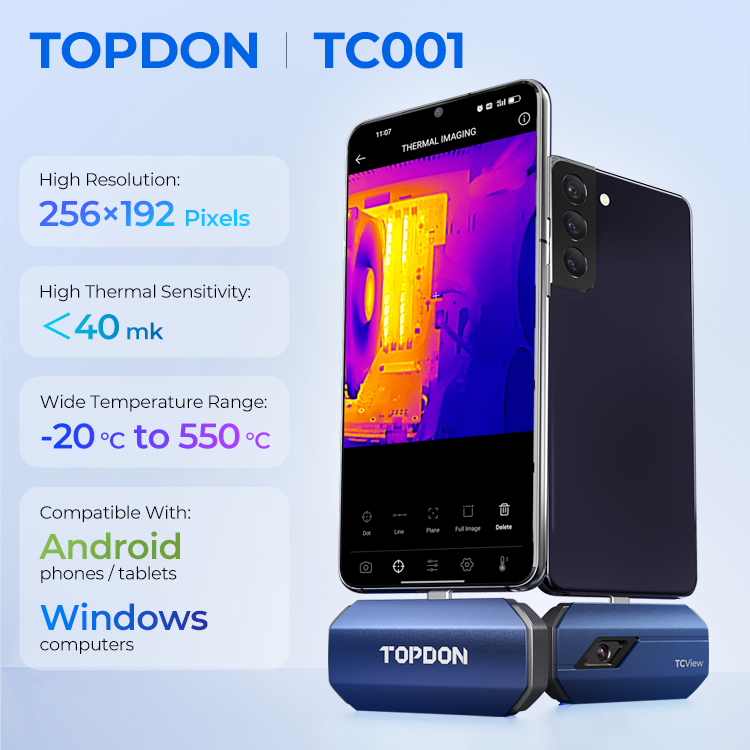 Termocamera a Infrarossi TOPDO - Topdon Tc001 Thermal Camera recensione e prezzo