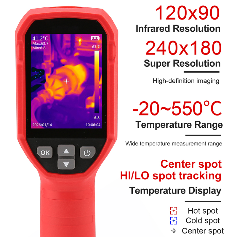 Telecamera Termica UNI-T UTI12 - Nf 521 Thermal Imaging Camera recensione e prezzo