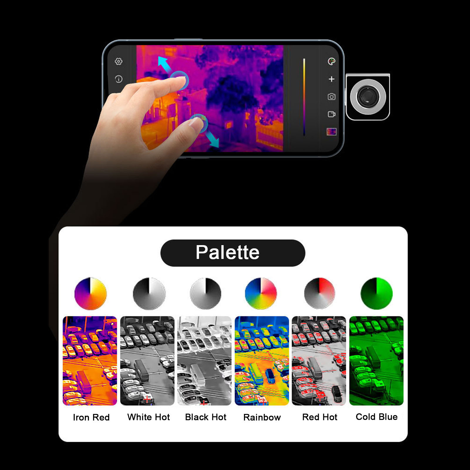 Termocamera 256x192 Risoluzion - Thermal Imaging Camera 256X192 recensione e prezzo