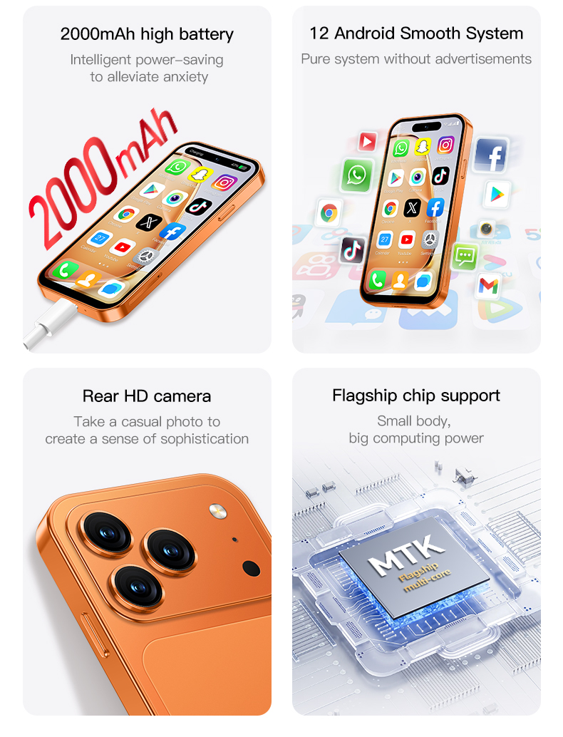 ONEMYTH A18 Pro Mini Smartphon - Seek Compact Pro Android recensione e prezzo