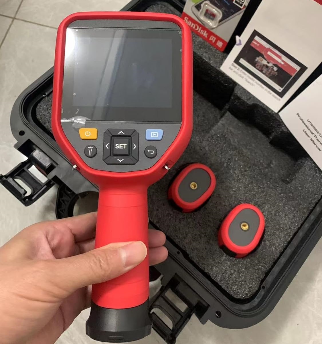 UNI-T UTi384G Termocamera Prof - Thermal Camera Type C 384X288 recensione e prezzo