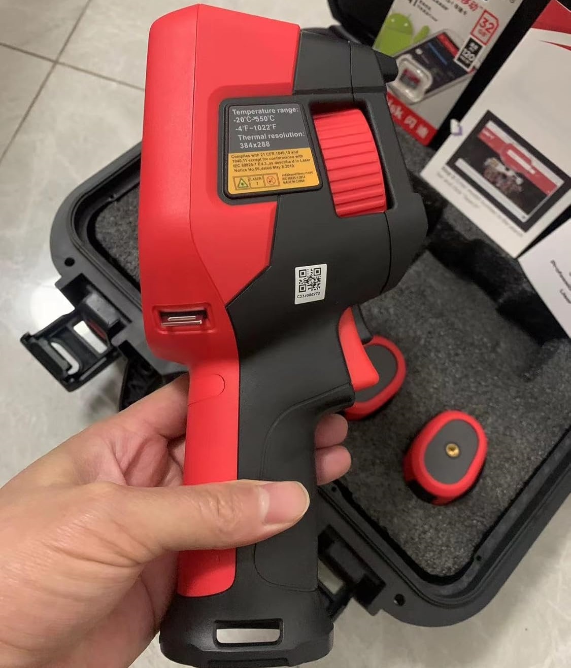 UNI-T UTi384G Termocamera Prof - Thermal Camera Type C 384X288 recensione e prezzo