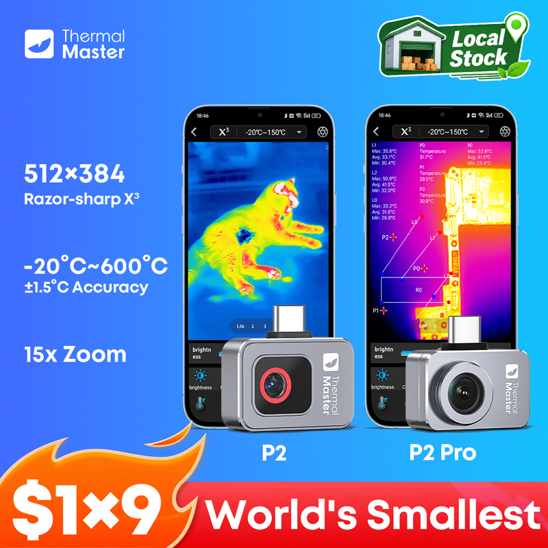 Fotocamera Termica P2//P2Pro p - Infiray P2 Pro Macro Lens recensione e prezzo