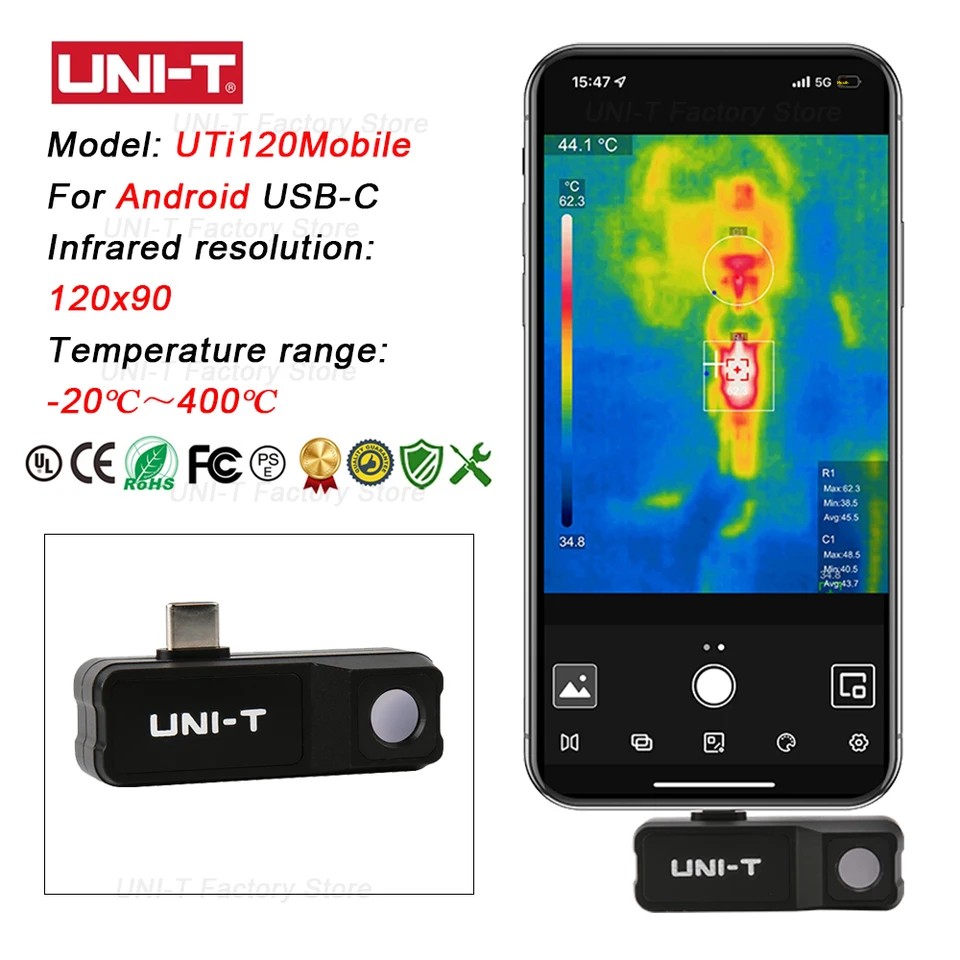 Telecamera Termica a Infraross - Thermal Imaging Camera 256X192 recensione e prezzo